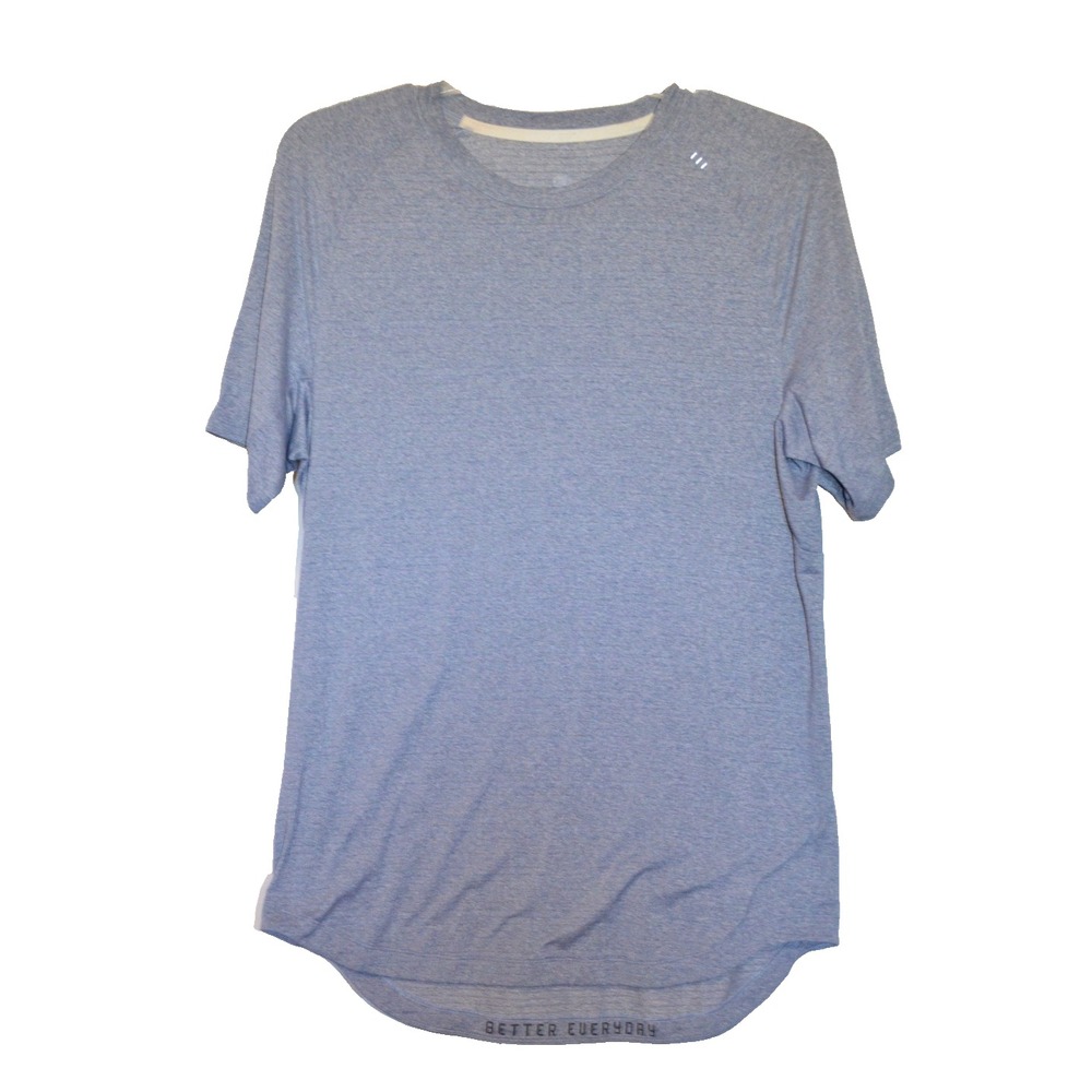 Men's Lululemon Better Everyday Blue Performance Tee Shirt Chest 42" Size M-L